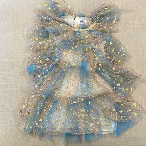 Lola & the Boys - pastel stars dress